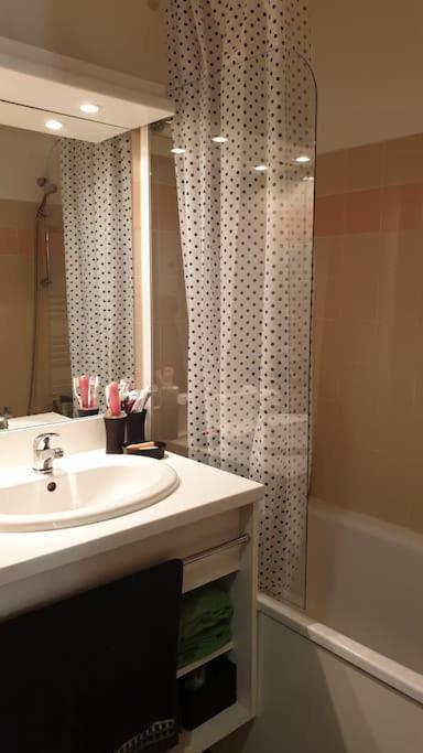 ולמינייה Spacieux Appartement 37M2-T3-Rdc-6 Personnes-100M Remontees מראה חיצוני תמונה